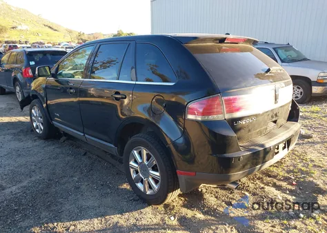 2007 Lincoln Mkx z USA, uszkodzony, nr VIN 2LMDU88CX7BJ09755